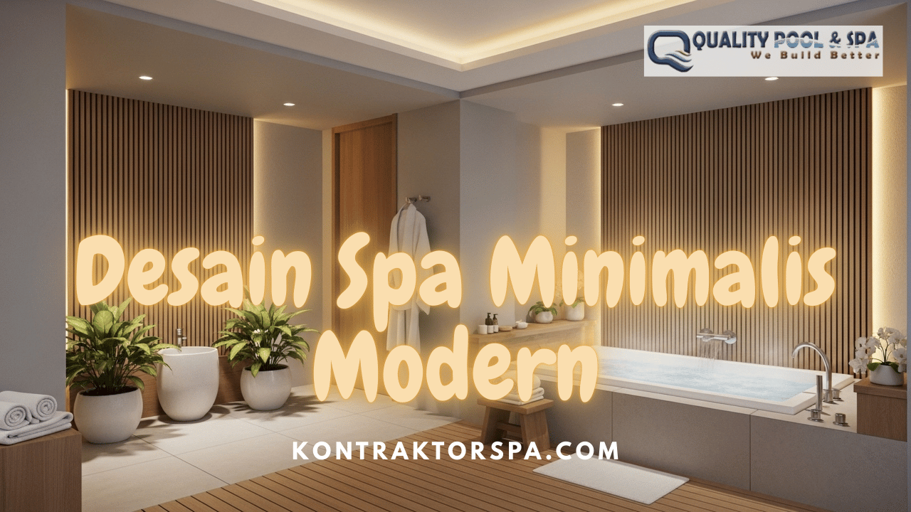 Desain Spa Minimalis Modern
