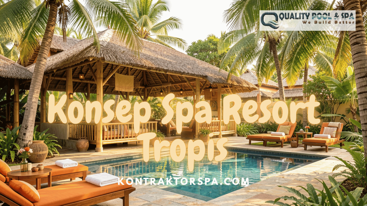 Konsep Spa Resort Tropis